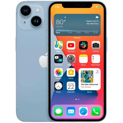 Apple iPhone 14 · Голубой · 256 ГБ · SIM