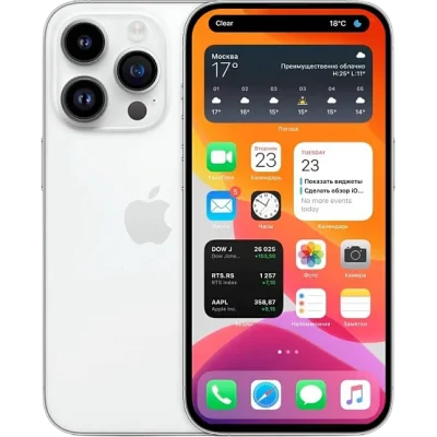 Apple iPhone 14 Pro · Серебристый · 128 ГБ · SIM