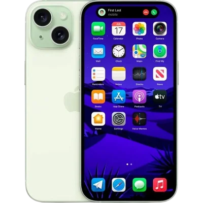 Apple iPhone 15 · Зеленый · 256 Гб · SIM