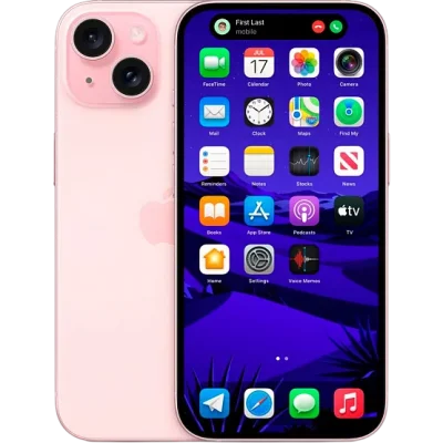 Apple iPhone 15 · Розовый · 256 Гб · SIM