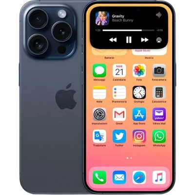 Apple iPhone 15 Pro Max · Синий · 256 ГБ · SIM