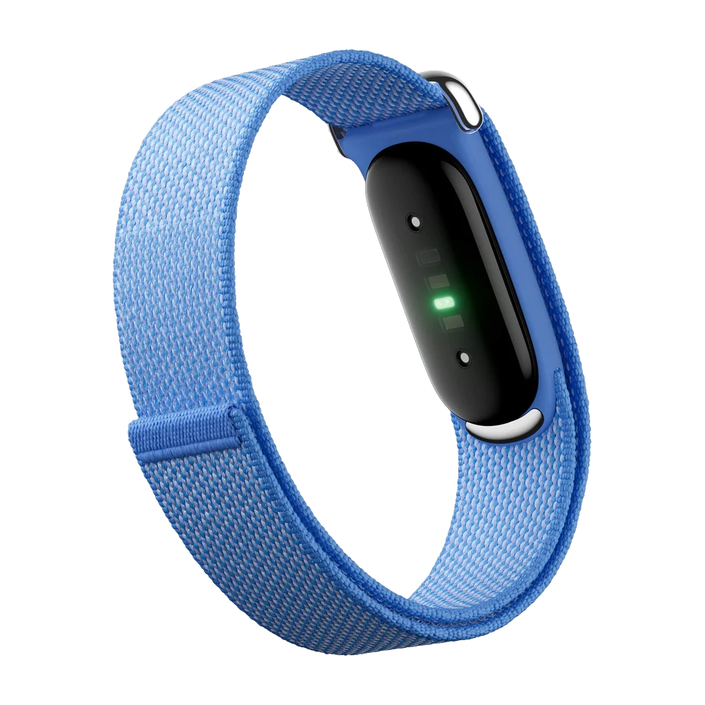 Google Fitbit Air · Голубой
